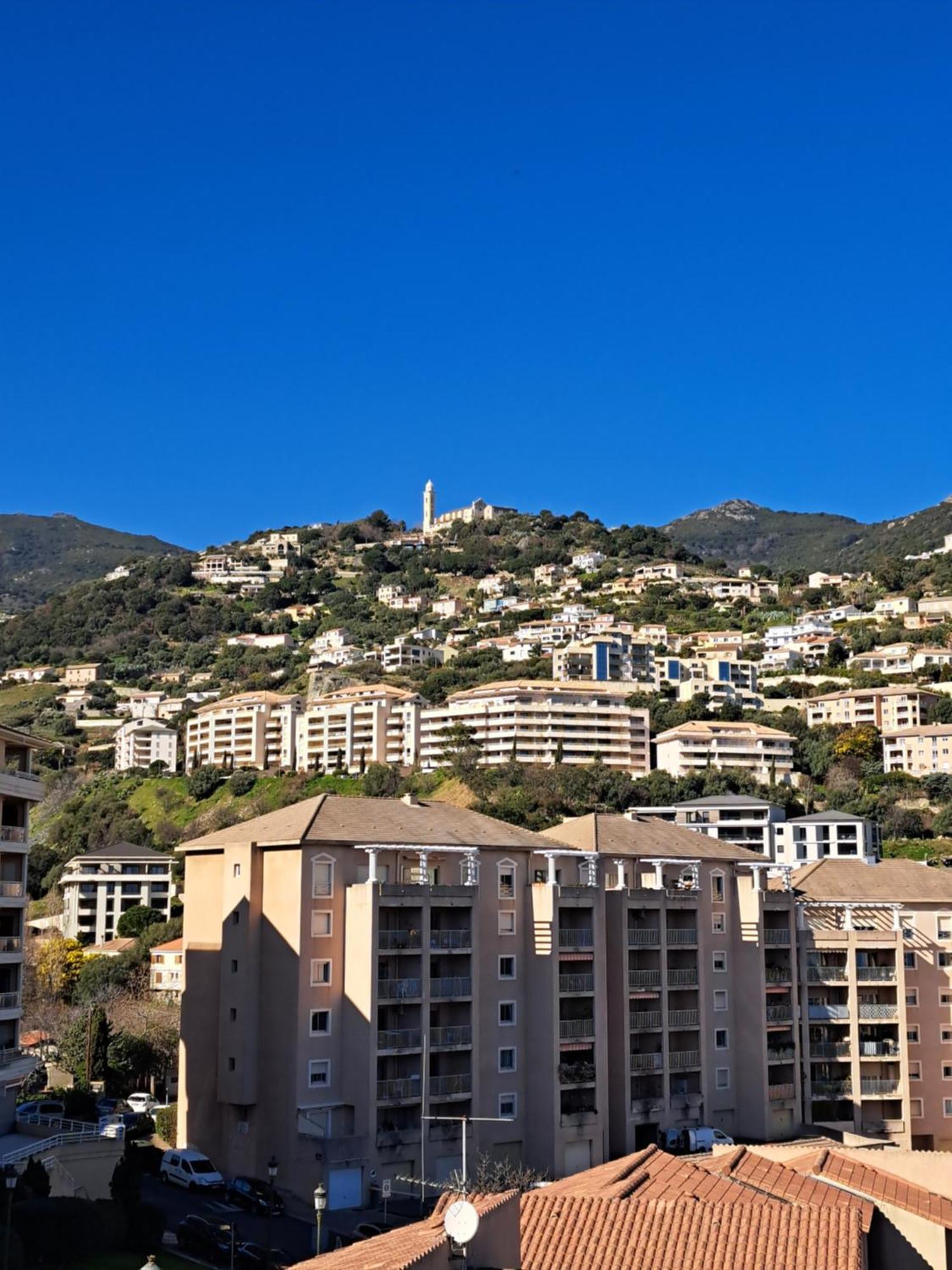 Grand T2 Proche Centre Ville, Vue Mer Et Montagne Bastia  Eksteriør bilde